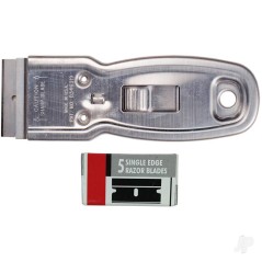Excel K11 Metal Safety Scraper (6x Blades) (Carded)