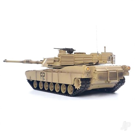 Henglong 1:16 U.S. M1A2 Abrams with Infrared Battle System (2.4Ghz + Shooter + Smoke + Sound + Metal Gearbox)