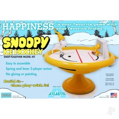 Atlantis Models Snoopy and Woodstock Ice Hockey Game Build and Play