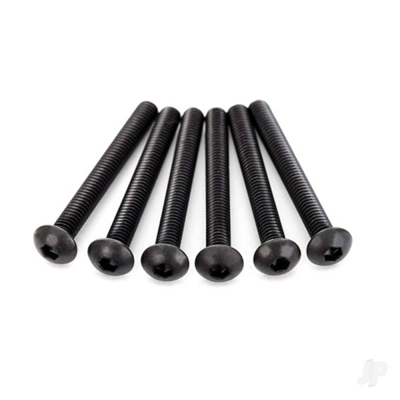 Traxxas Screws, 4x30mm button-head machine (hex drive) (6 pcs)