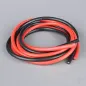 Radient Silicone Wire, 10AWG, 680 Strand, 4ft / 1.2m Red-Black