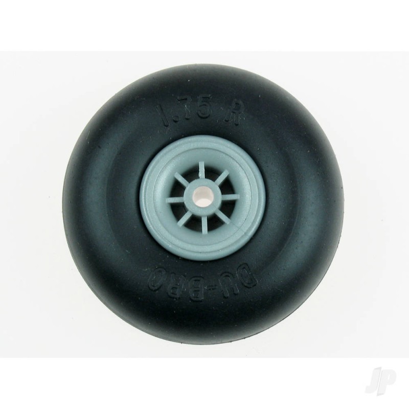 Dubro 2in diameter Smooth Surface Wheels (1 pair per card)