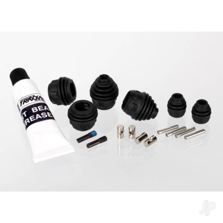 Traxxas Rebuild kit, Steel-splined constant-velocity driveshafts (includes pins, dustboots, lube, and hardware)