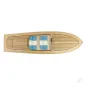 The Wooden Model Boat Company Riviera Motor Boat Kit 400mm