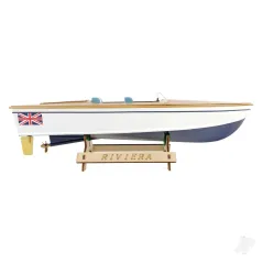 The Wooden Model Boat Company Riviera Motor Boat Kit 400mm