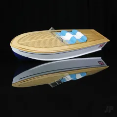 The Wooden Model Boat Company Riviera Motor Boat Kit 400mm