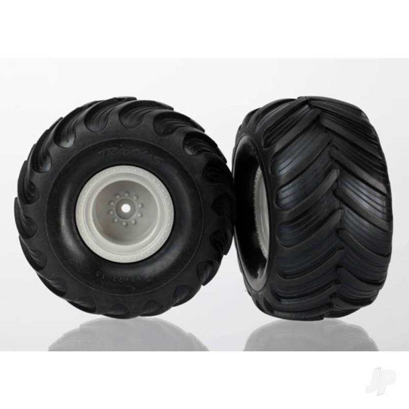 Traxxas Tyres and Wheels, Assembled (2 pcs)