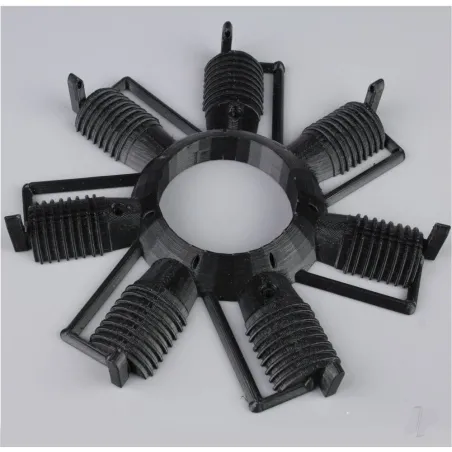 ScaleBitz 1:4 Scale WWI 7-Cylinder Engine (190mm 7 1/2in)