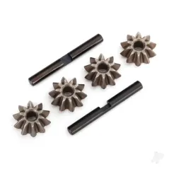 Traxxas Gear Set, Differential (spider gears (4 pcs), spider gear shaft (2 pcs))