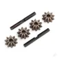 Traxxas Gear Set, Differential (spider gears (4 pcs), spider gear shaft (2 pcs))