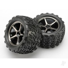 Traxxas Tyres and Wheels, Assembled Glued Talon Tyres (2 pcs)