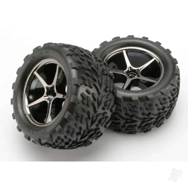 Traxxas Tyres and Wheels, Assembled Glued Talon Tyres (2 pcs)
