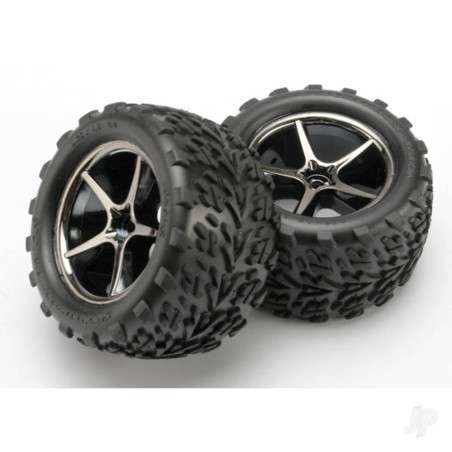 Traxxas Tyres and Wheels, Assembled Glued Talon Tyres (2 pcs)