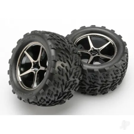 Traxxas Tyres and Wheels, Assembled Glued Talon Tyres (2 pcs)