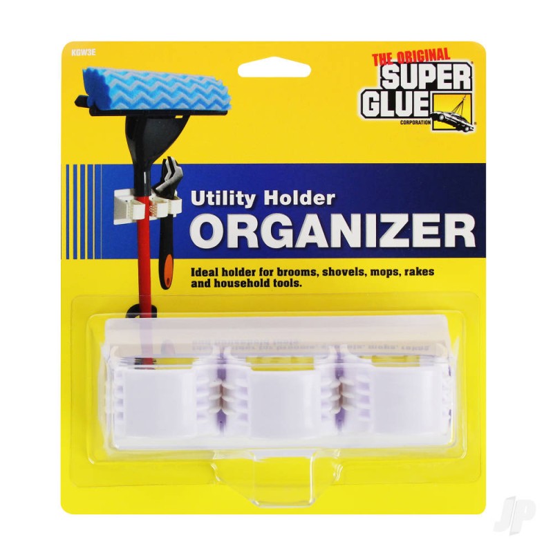 Super Glue Utility Holder Organizer (holds 3 tools)