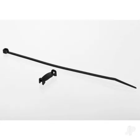 Traxxas Mount, temperature sensor (electric motors) / wire tie / thermal pad