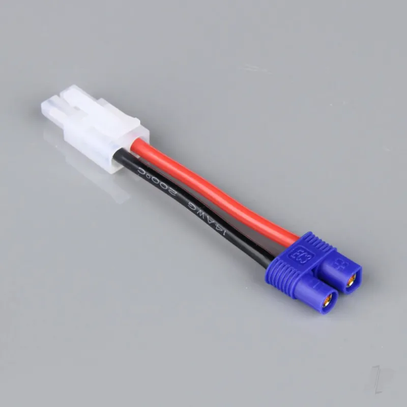 Radient Battery Adapter, EC3 Female to Tamiya Male, 14AWG