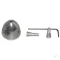 Multiplex Aluminium Spinners W Taper Collet 38mm 332319