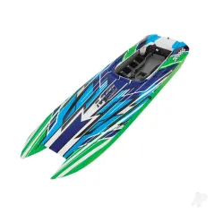 Traxxas Hull, DCB M41, green-x graphics (fully assembled)