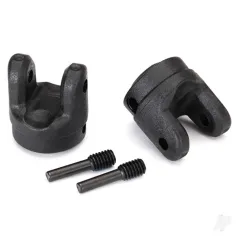 Traxxas Yokes, transmission (2 pcs) / 4x15mm screw pins (2 pcs)