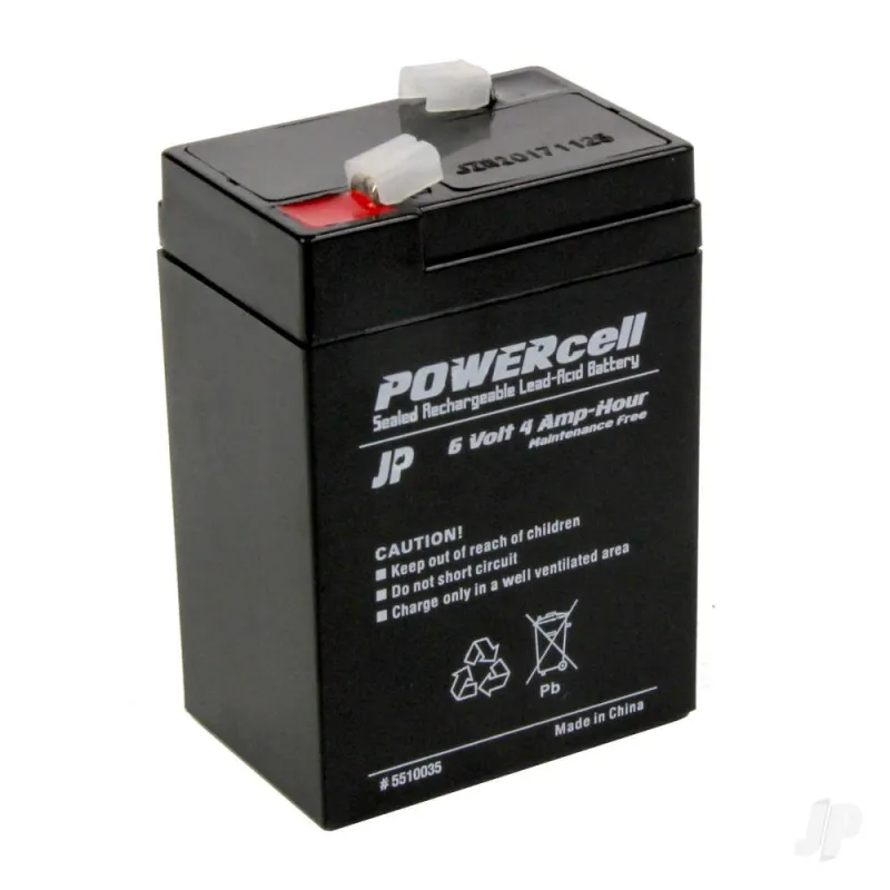 JP 6V 4Ah Powercell Gel Battery