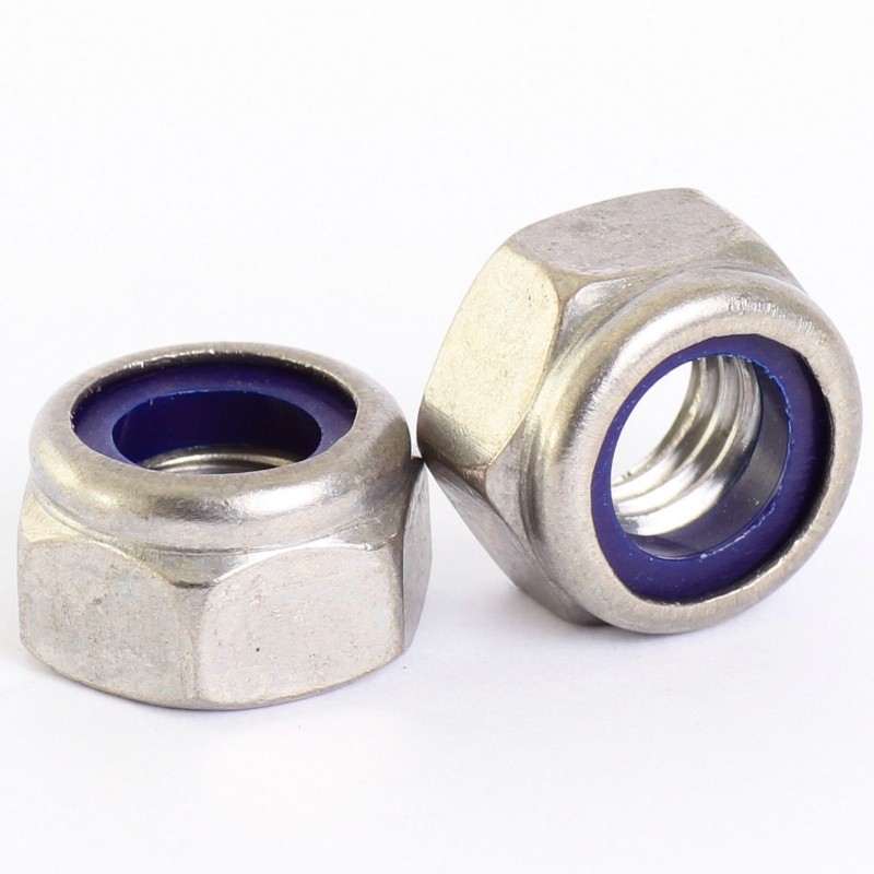 M3 Nylock nuts Packs of 10