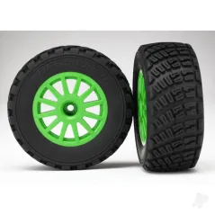 Traxxas Tyres and Wheels, Assembled Glued BFGoodrich Rally (2 pcs)