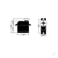 Hitec HS-5085MG Micro Digital Cored Servo 21.9g 4.3kg/0.13s 4.8V - 6.0V