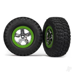 Traxxas Tyres and Wheels, Assembled Glued BFGoodrich Mud-Terrain T / A KM2 Tyre (2 pcs)