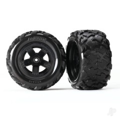 Traxxas Tyres and Wheels, Assembled Glued Teton Tyres (2 pcs)