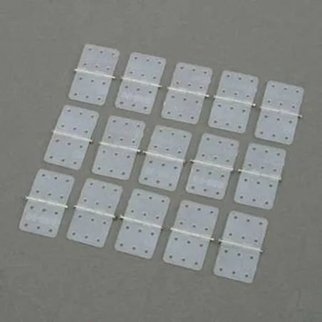 Dubro Nylon Hinge, Standard Size (15 pc per package)