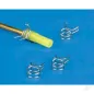 Dubro Fuel Line Clips, Medium (4 pcs per package)
