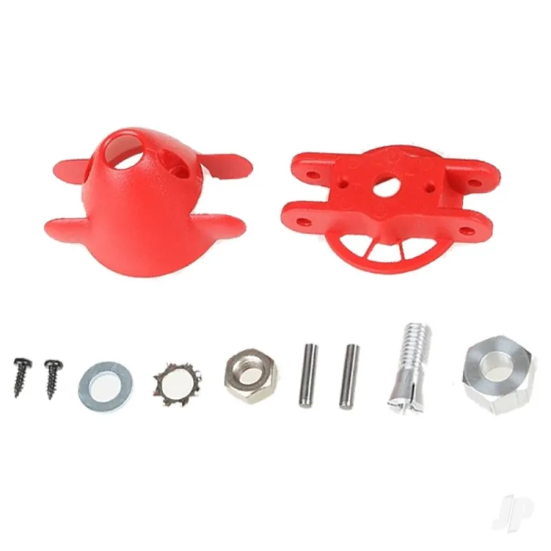 Multiplex Driver Blade Support and Spinner