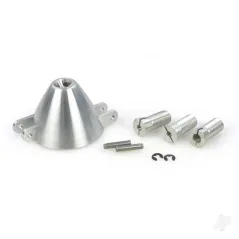 JP 41mm Aluminium CNC Cooling Spinner and Hub (Electric)