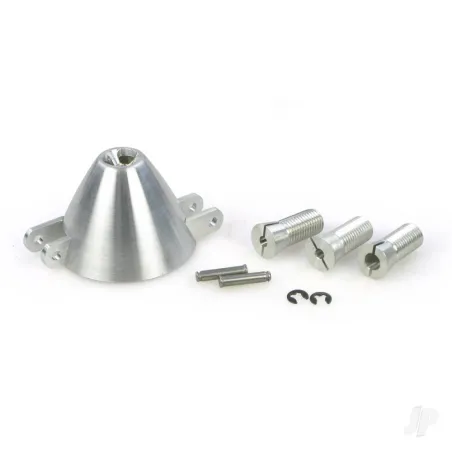 JP 41mm Aluminium CNC Cooling Spinner and Hub (Electric)