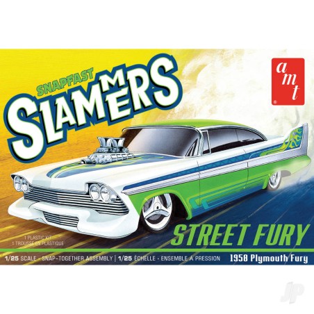 AMT Street Fury 1958 Plymouth - Slammers SNAP