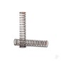 Traxxas Springs, shock, Long (natural finish) (GTS) (0.39 rate, orange stripe) (for use with TRX-4 Long Arm Lift Kit)
