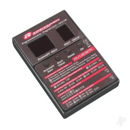Robitronic Razer ESC LED Program Box (for ten and eight)