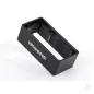 Traxxas Servo case, aluminium (black-anodised) (middle) (for 2275 servo)