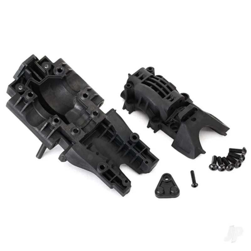 Traxxas Bulkhead, Rear (upper and lower) / 4x12mm BCS (6 pcs) (requires 8622 Chassis)