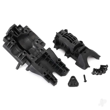 Traxxas Bulkhead, Rear (upper and lower) / 4x12mm BCS (6 pcs) (requires 8622 Chassis)