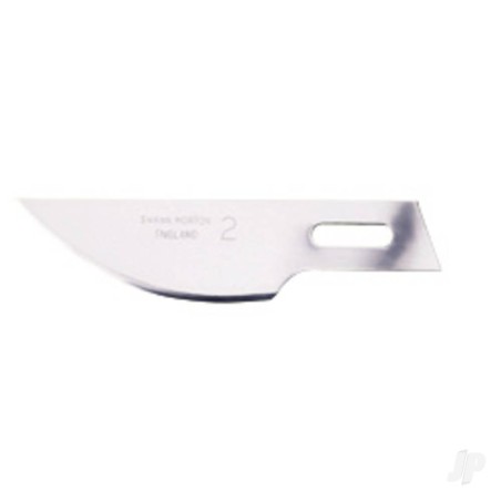 Swann-Morton Craft Knife Blade 2 (Curved) (50 blades)