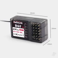 RadioLink R6F 6-Channel Surface Receiver