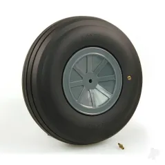 Dubro 6in diameter Lg Scale Treaded Wheel (1 each per card)