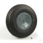 Dubro 6in diameter Lg Scale Treaded Wheel (1 each per card)