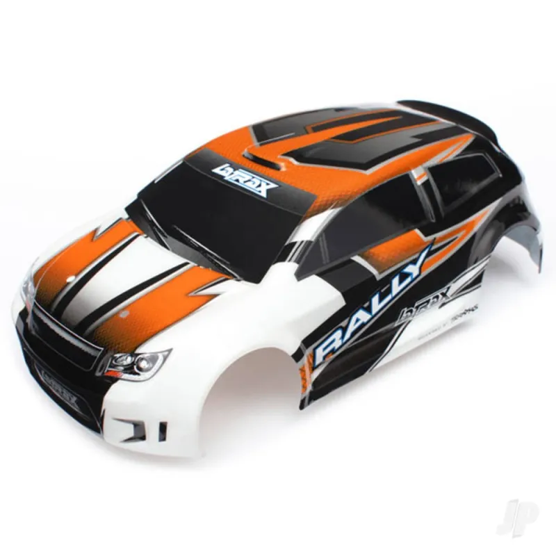Traxxas Body, LaTrax 1:18 Rally, orange (painted) / decals