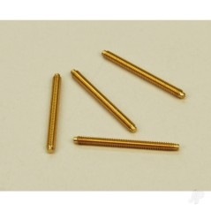 SLEC Sl17 Threaded Brass Rod 1.0ins M2 (4x10)