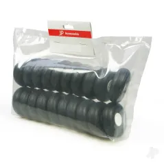 JP White Wheels 1.3/4in - (44mm) (20 pcs)