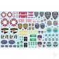 AMT NYC Auxiliary Service Logos Decal Pack