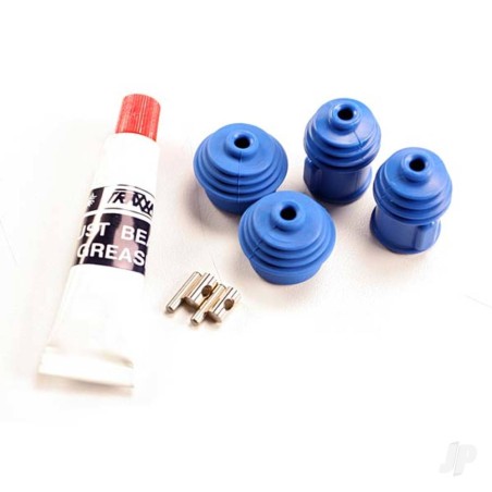 Traxxas Rebuild kit (for Revo / Maxx Steel constant-velocity driveshafts) (includes pins, dustboots, & lube for 2 driveshafts as
